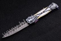 ART DECO DAMASCUS DAGGER AUTO