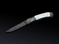 LARGE DAMASCUS PEARL FOLDER